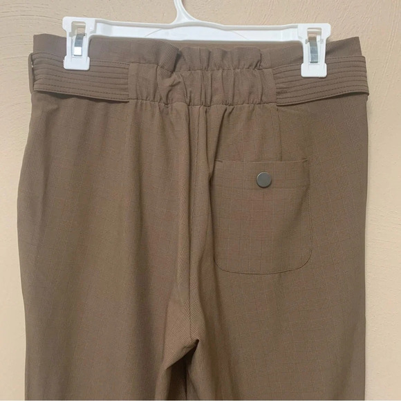 Athleta Skyline Plaid Pant II in Brown Size 2P 2 Petite - Picture 11 of 15
